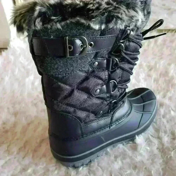 Dream Pairs Boys & Girls Mid Calf Winter Boots - Picture 3 of 8